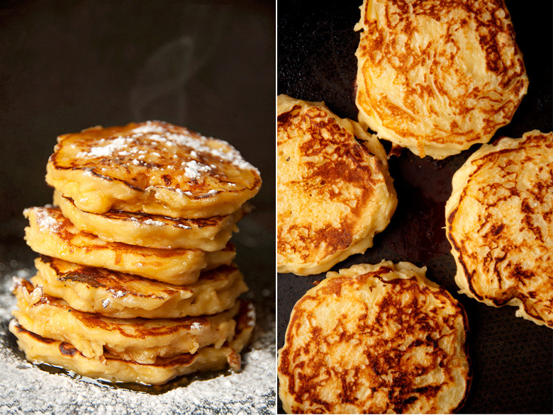 Pancakes aux pommes